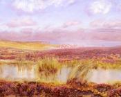 约翰 布雷特 : A View Of Whitby From The Moors